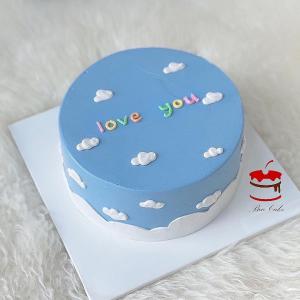 Bánh Kem Size Nhỏ Xanh Pastel - MK126